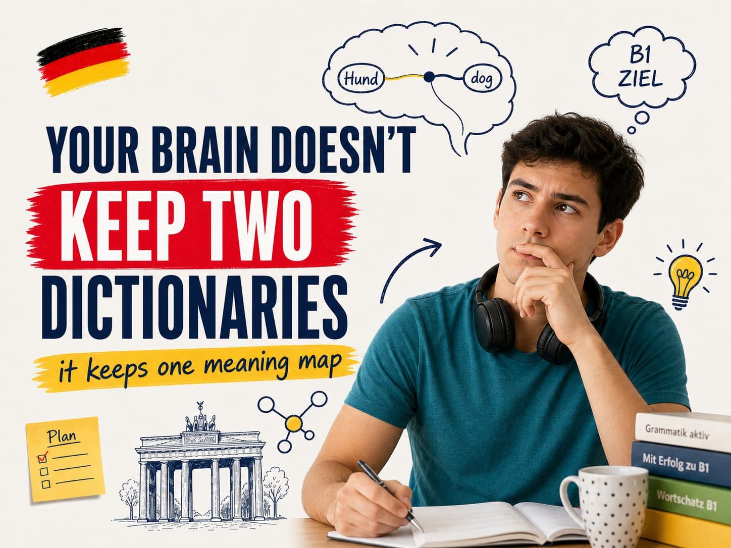 Scientists Found How Bilingual Brains Store Meaning. It Changes How You Should Learn German Vocabulary