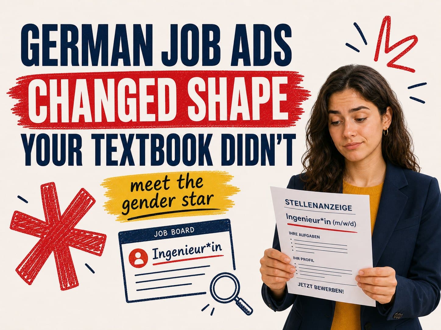 The Gender Star in German Confuses Learners. A New Study Says It Barely Does