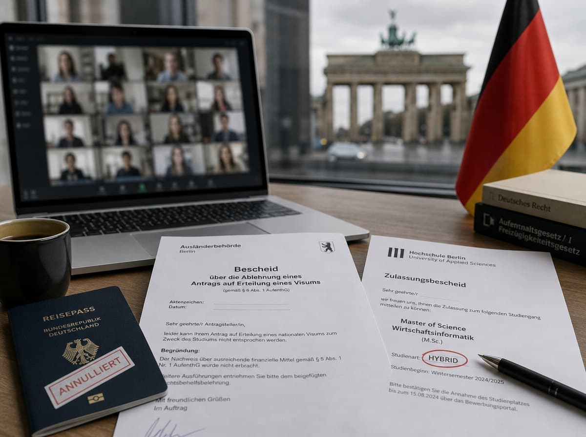 Hundreds of Indian Students Are Losing Their German Visas Over One Word: Hybrid