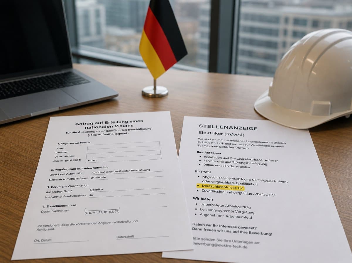 Germany's Work Visas Barely Require German. The Job Market Sets Its Own Bar