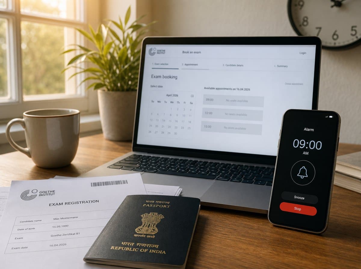Goethe Exam Slots in India Vanish in Minutes. Here Is the Registration Window You Cannot Miss