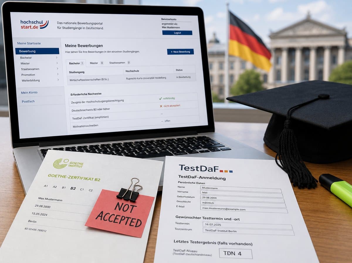 Your Goethe B2 Won't Get You Into a German University. TestDaF Will